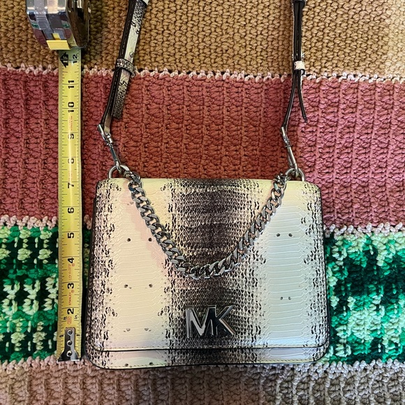 Michael Kors Snakeskin Crossbody Bag - Picture 12 of 13